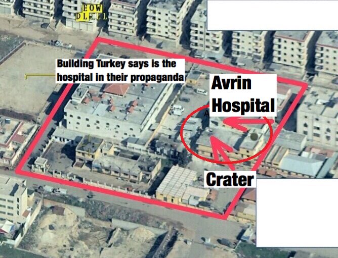 AFRİN HASTAHANESİNE SALDIRI: BİRDE BUNA BAKIN