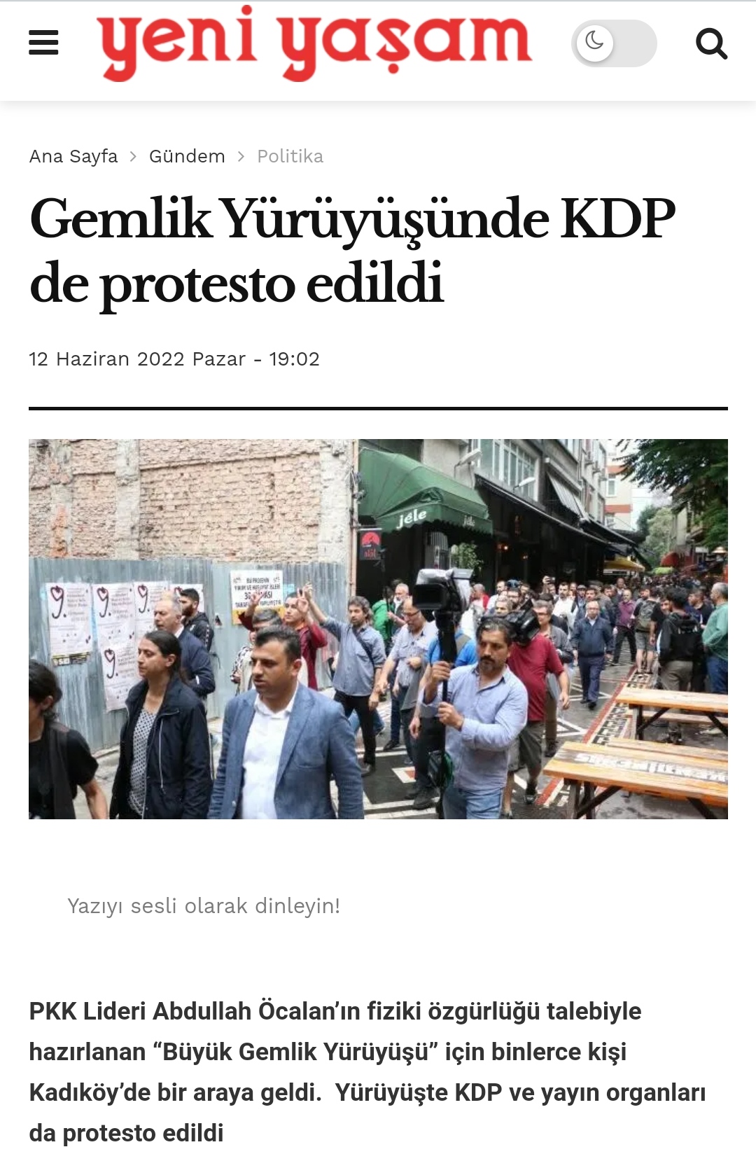 BASIN MENSUPLARINA FİZİKİ SALDIRIDA BULUNMAK VE SALDIRIYI ÖVMEK KURD DEĞERLERİNE HAKARETTİR