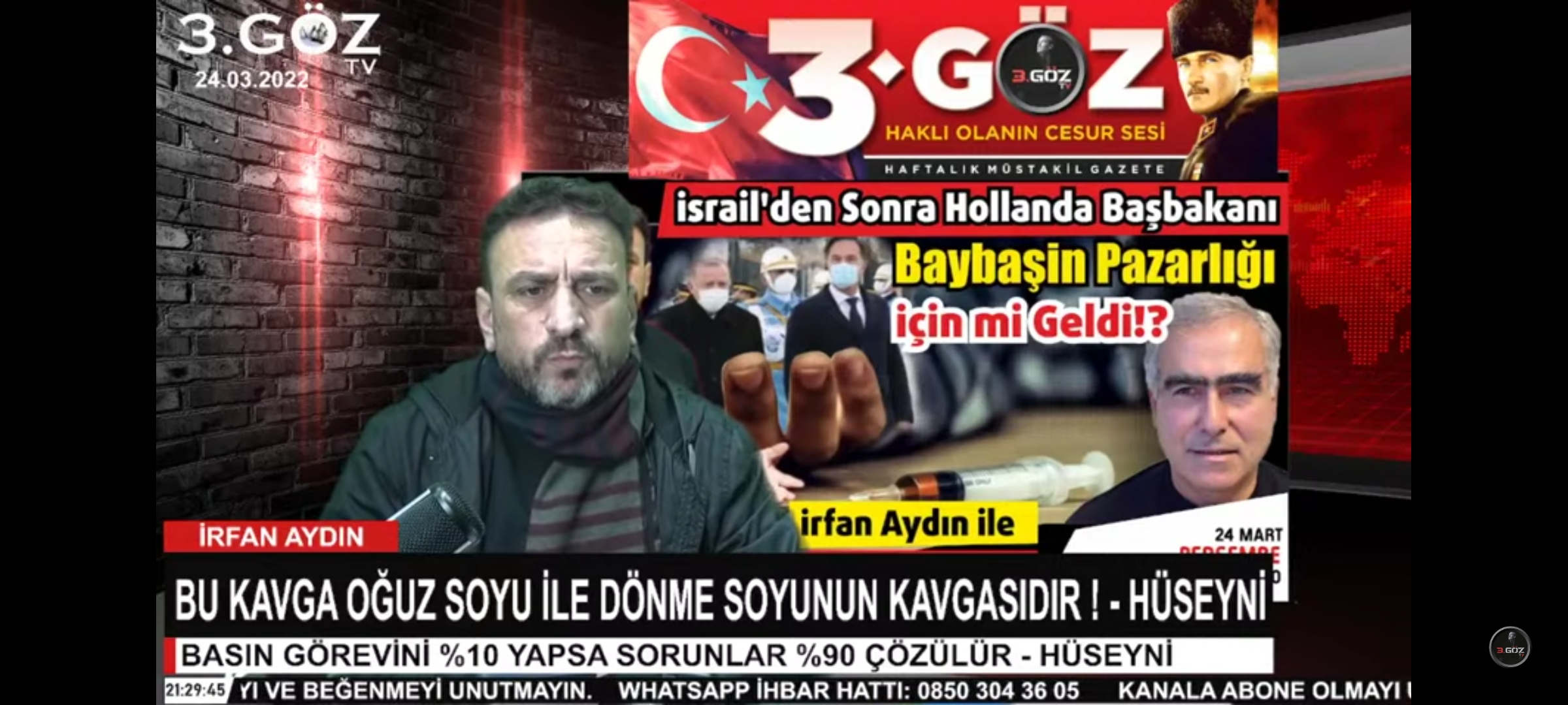 İRFAN AYDIN ADLI KİŞİYE CEVABEN