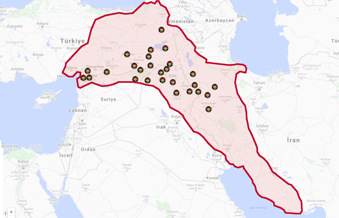 KURDİSTAN'DA İŞGALCİ OLAN DEVLETLER; NE YAPARSANIZ YAPIN XWEDA’NIN GAZABINDAN KURTULAMAYACAKSINIZ!