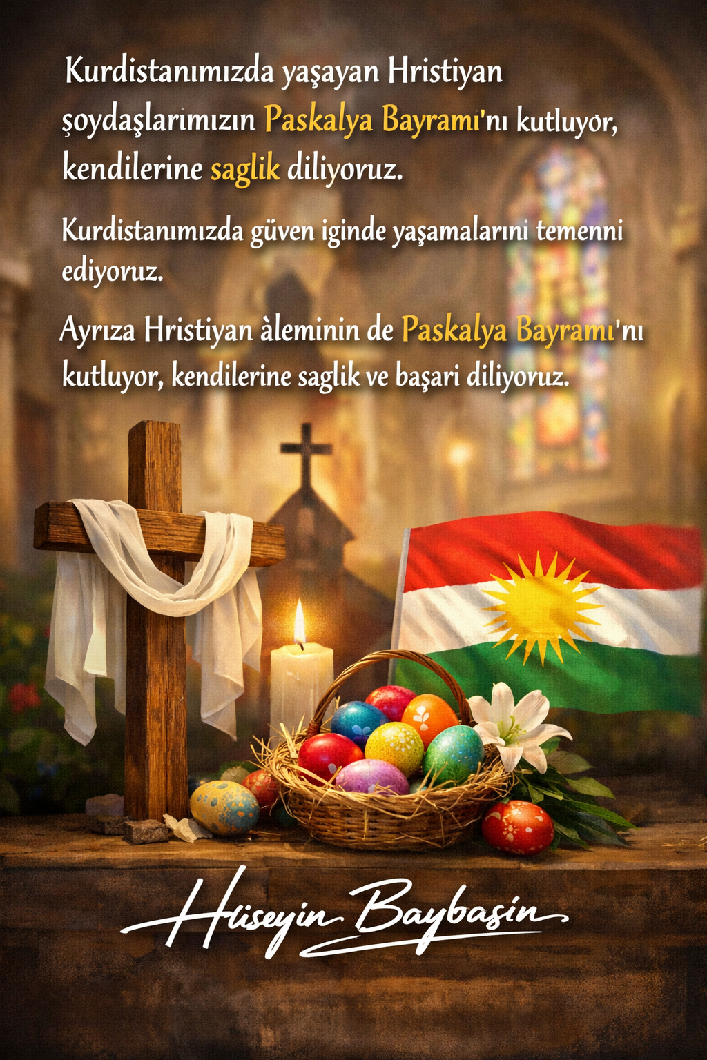 Paskalya Bayram Mesajı