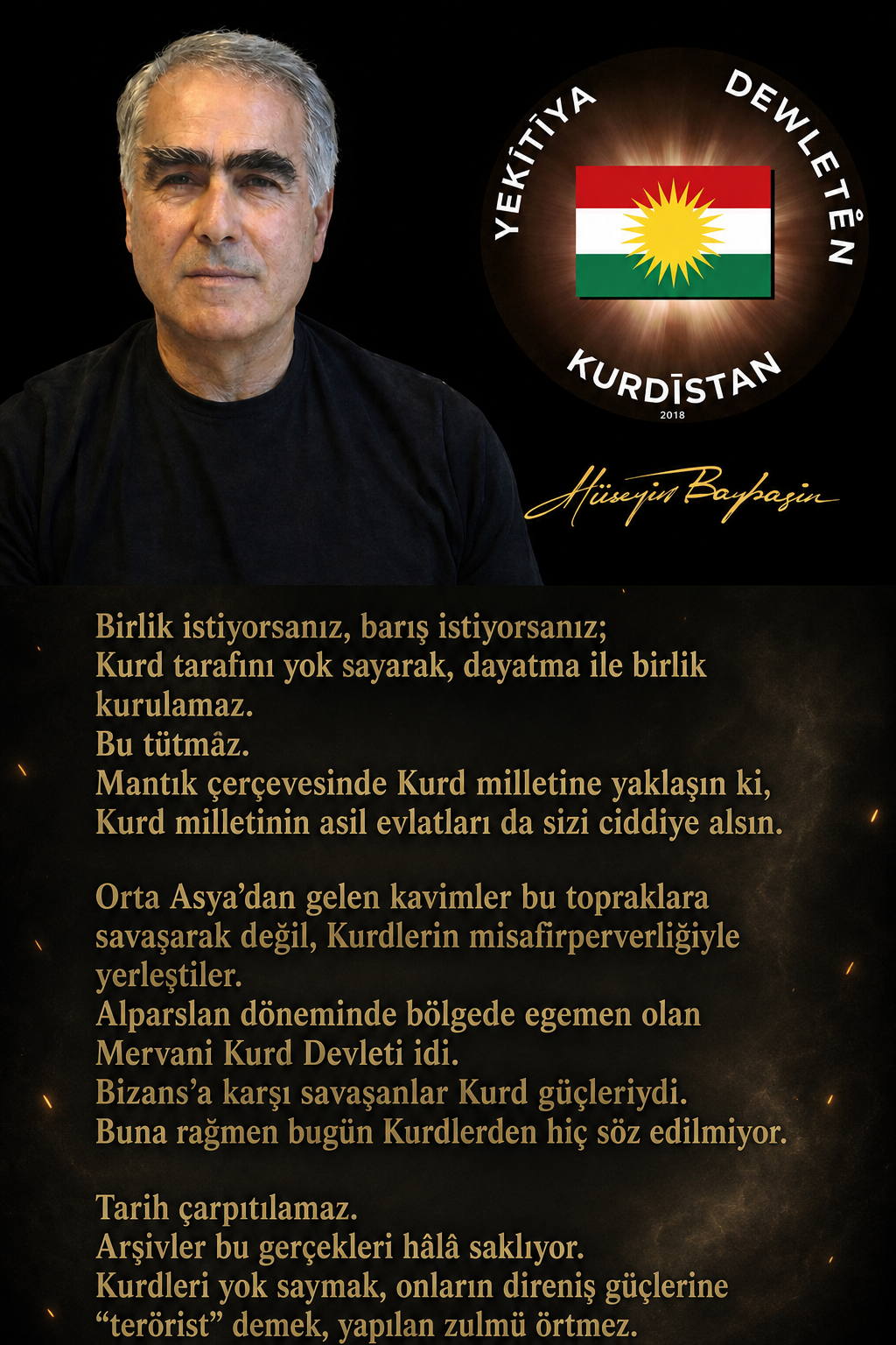 Kurdlerin Tarihi İnkarla Silinemez