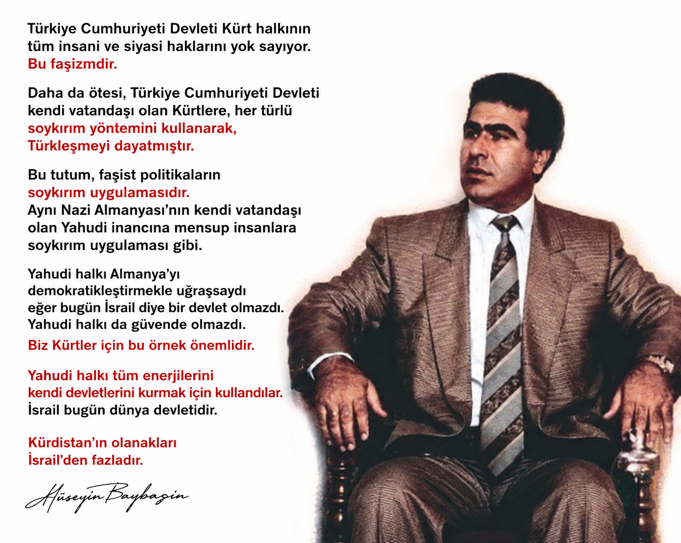 TÜRKİYE’NİN DEMOKRASİ MASKESİ ALTINDA KÜRTLERE DAYATILAN İNKÂR VE SOYKIRIM POLİTİKASI
