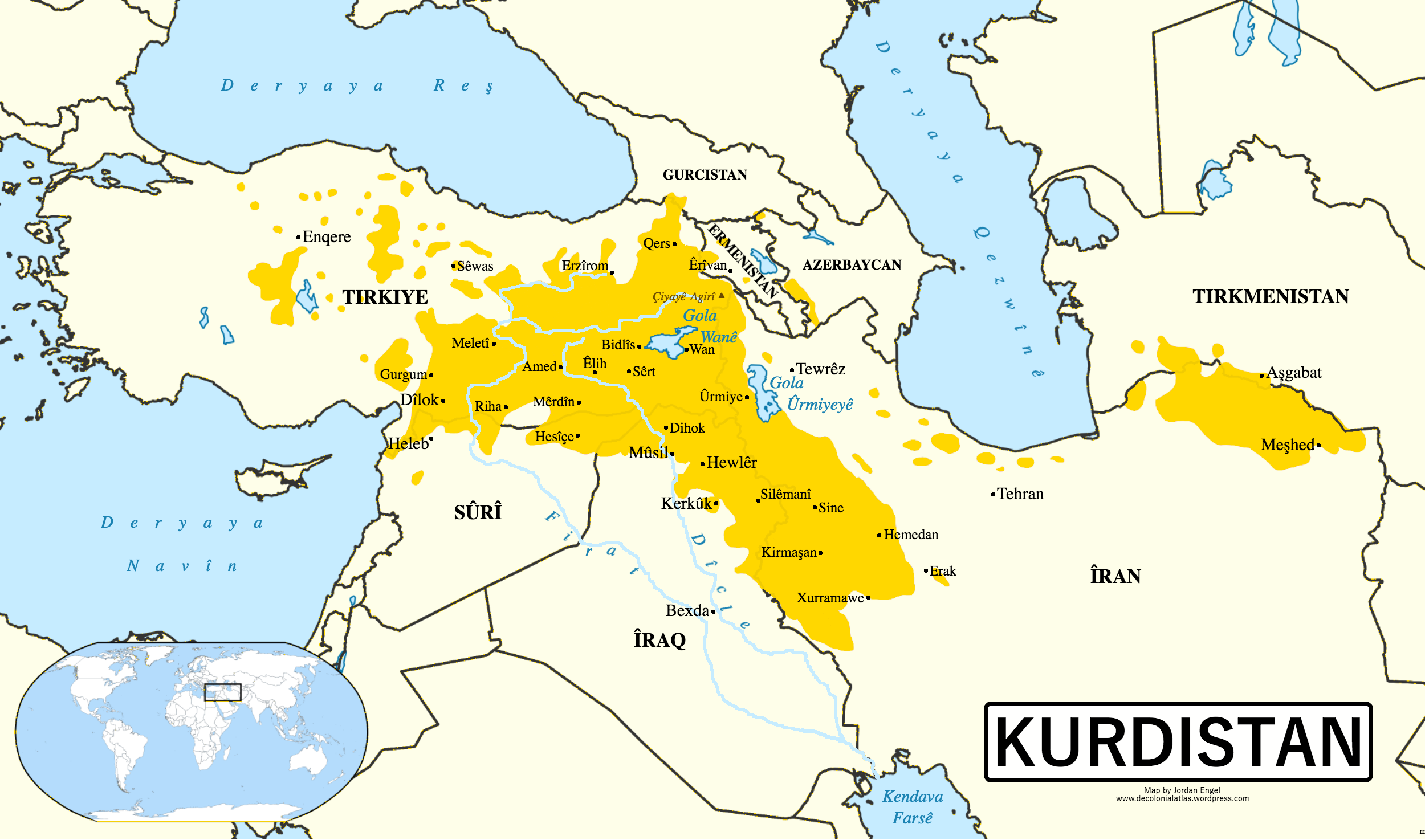 KURDİSTAN COĞRAFYASI